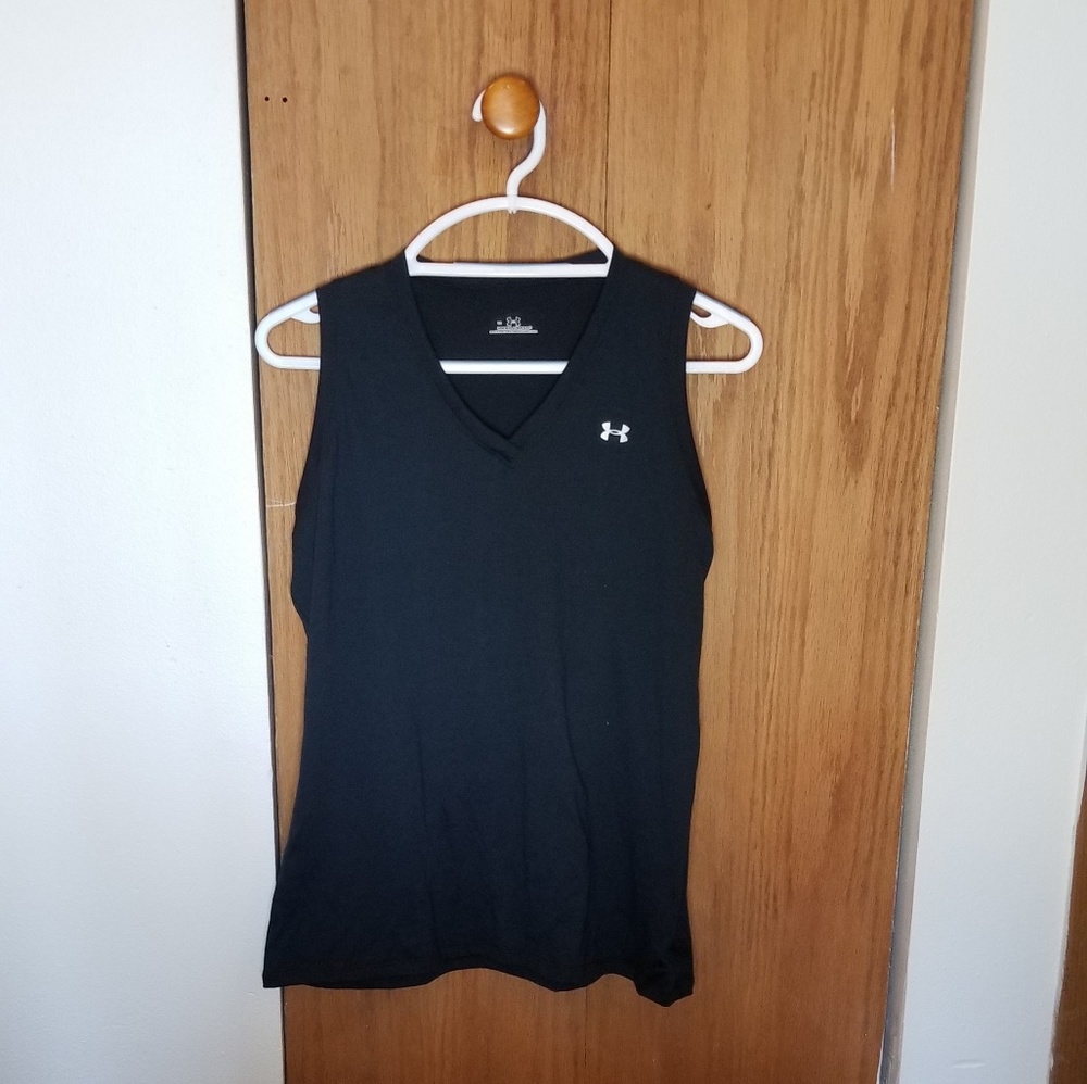 Large Under Armour Black Tank Top